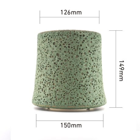 宮下将太 smiya pot tall -moss- L size