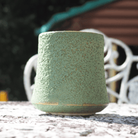 宮下将太 smiya pot tall -moss- L size | HACHIYA