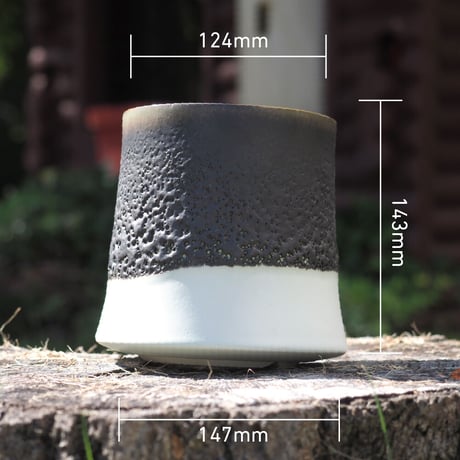 宮下将太 smiya pot tall -lava- L size