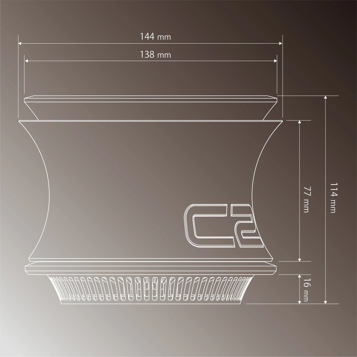 ヨi Design C2 Black | HACHIYA