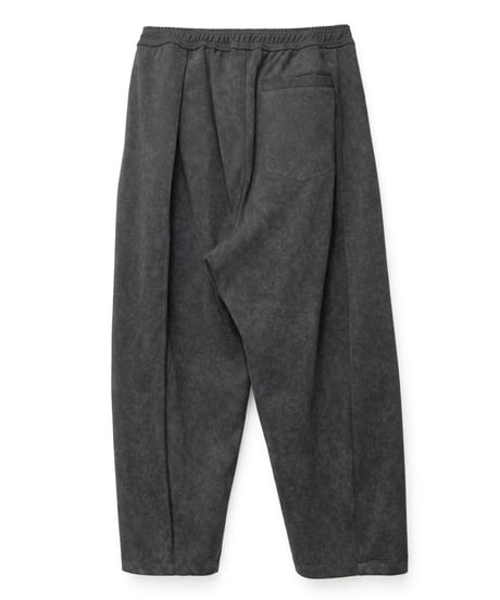 Batik-Dyed Layered Tuck Crescent Sweatpants PINK