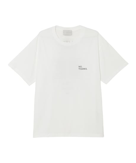 Antibacterial Cotton Faux Band Tour Tee CHARCOAL
