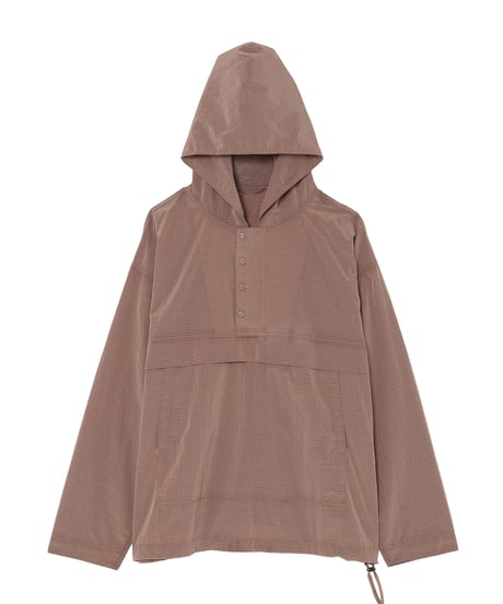 Water-Repellent Mini Ripstop Large-Vent Anorak PINK
