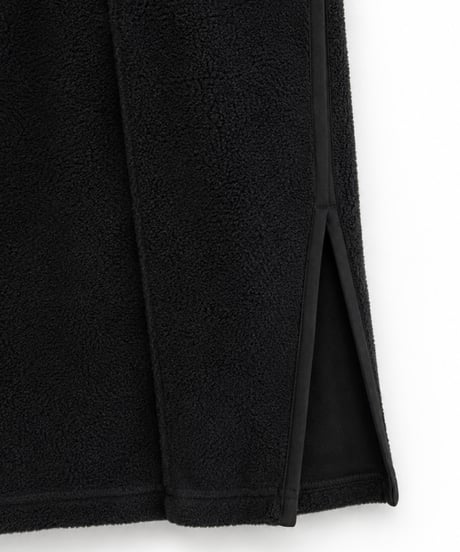 Napped Sweat Side-Slit Pants BROWN