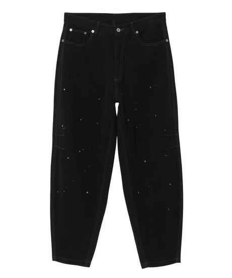 Frost-Fade Painted Barrel Chino Pants IVORY