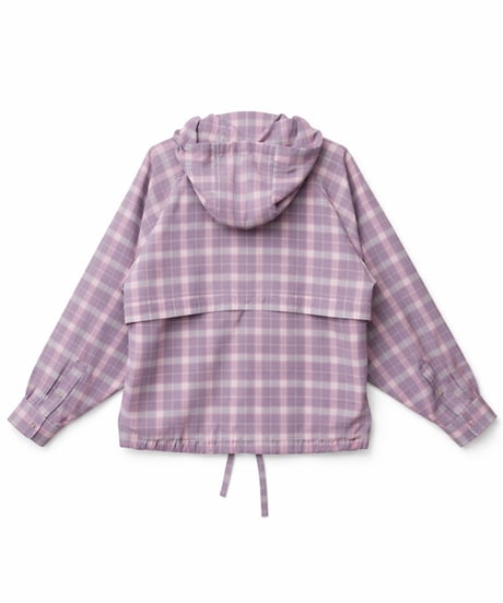 Tech Check Hooded Ventilation Shirt BEIGE