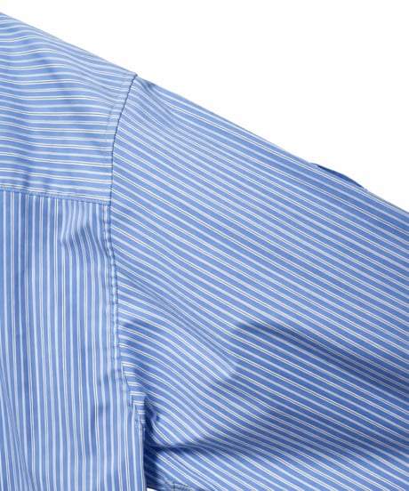 High-Count Cotton Armband-Scarf Shirt NAVY