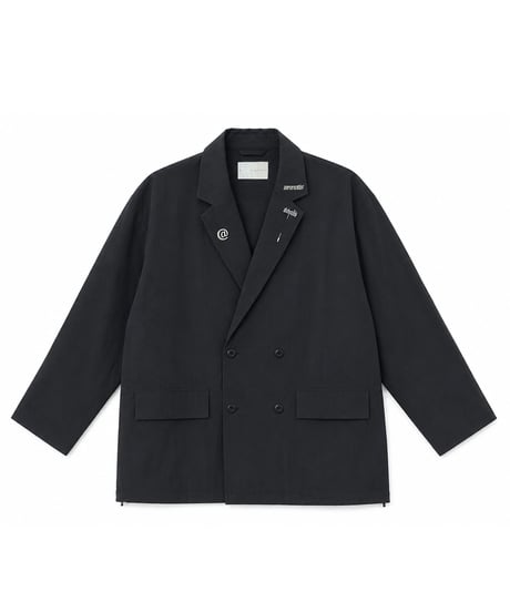 Crinkled Nylon-Cotton Jacket Blouson BEIGE