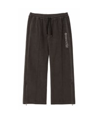 Napped Sweat Side-Slit Pants BROWN