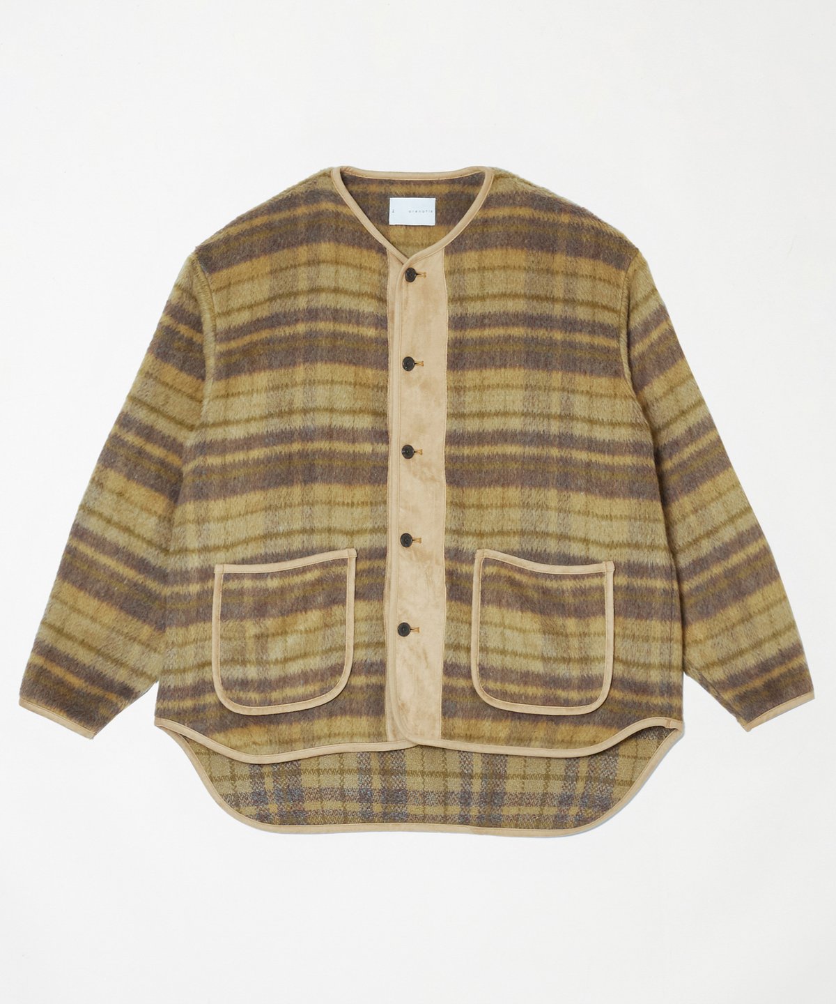 【keijulia様】新品　check tweed cardigan　F Kelly Tweed Jacket -OFF×bk.chek- – Estella.K