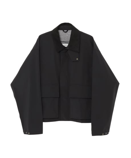 Bonded Wool-Nylon Heat-Retaining Vent Blouson BROWN