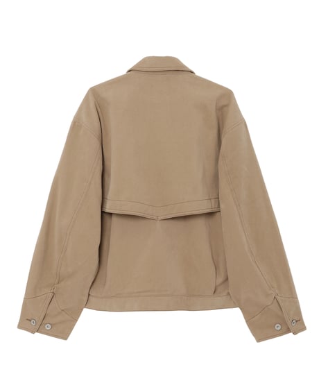 Frost-Faded Chino Ventilation Jacket BLACK
