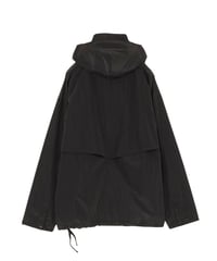 Water-Repellent Mini Ripstop Large-Vent Anorak BLACK