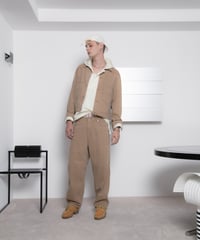 Frost-Faded Chino Ventilation Jacket BEIGE