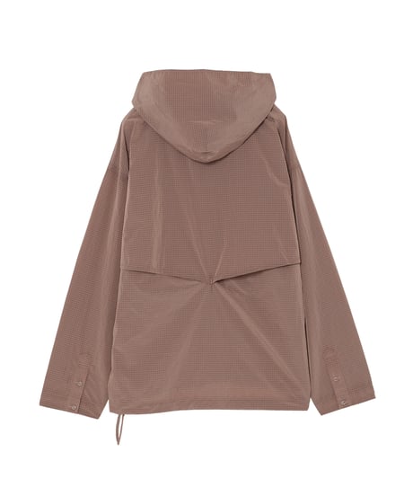 Water-Repellent Mini Ripstop Large-Vent Anorak PINK