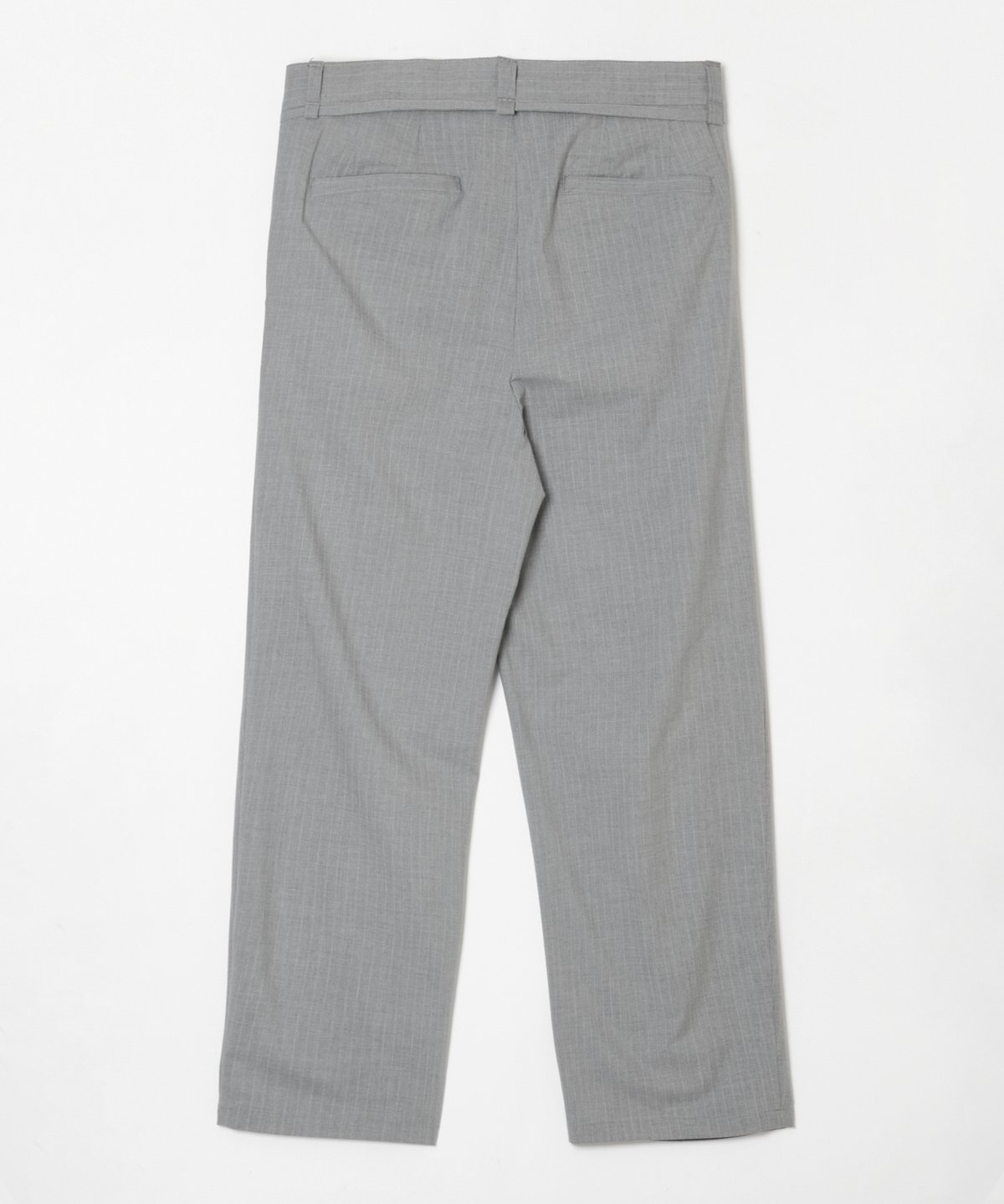 rroommRL SEMIWIDE TUCK SLACKS PINSTRIPE Pinstripe Trousers Womens