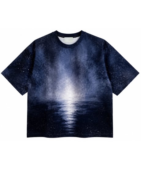 Phantom Lake Overprinted Tee BEIGE