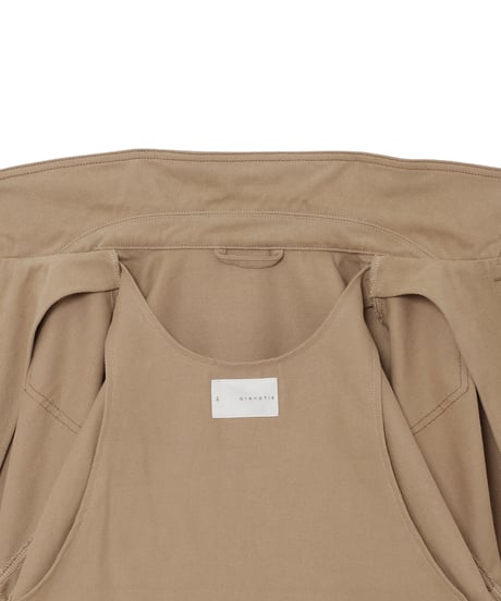 Frost-Faded Chino Ventilation Jacket BLACK