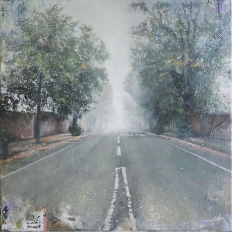 A Foggy Day on Palmerston Rd ~Sleepy Steps to School~ －原画