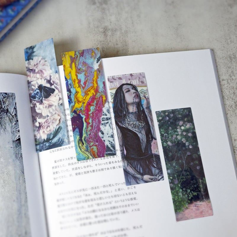 クリアしおりセット（4連） | Aoi K's Artworks