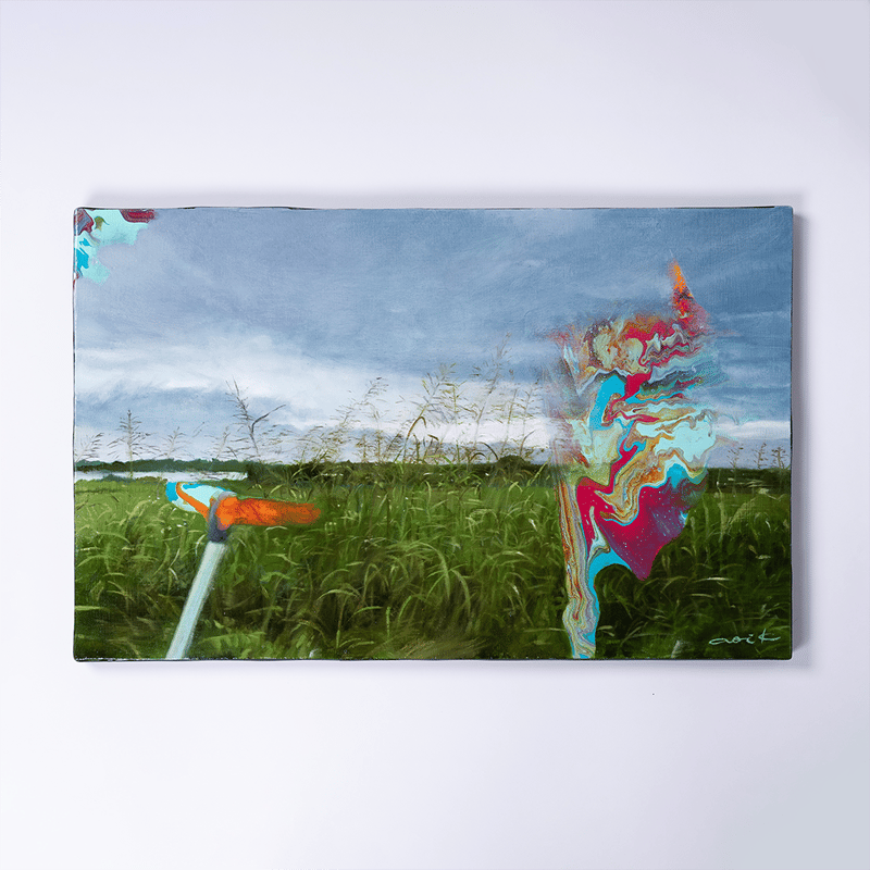 絵画 aoia Aoi Honoo, 88Graph #2 / Kazuhiko Shimamoto