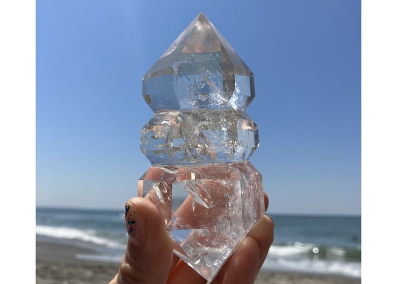 クリアクォーツ D T磨き ブラジル産 | mira Earth