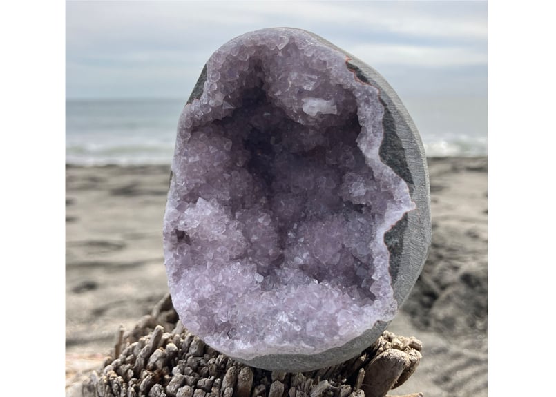 極美品♡ラベンダーアメジストドーム ラベンダーアメジスト♡ドーム