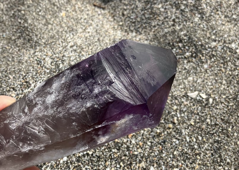 アメジスト 天然ワンド ブラジル バイーア産 | mira Earth