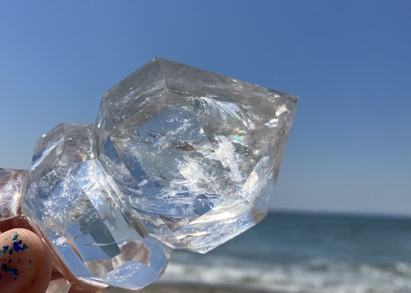 クリアクォーツ D T磨き ブラジル産 | mira Earth