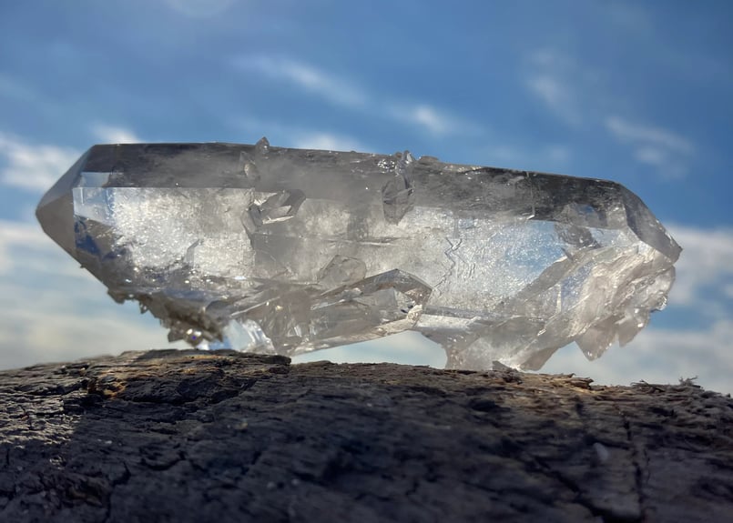 ゼッカ産クリアクォーツ ゼッカ産 クリアクォーツ DT 原石 | mira Earth