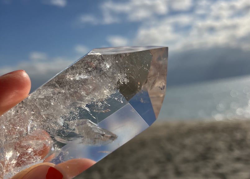 クリアクォーツDT 磨き ブラジル産 | mira Earth