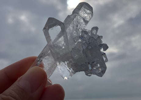 クリアクォーツ クラスター ゼッカ産