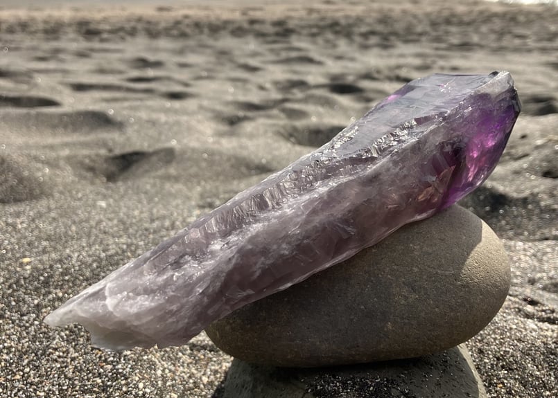 アメジスト 天然ワンド ブラジル バイーア産 | mira Earth