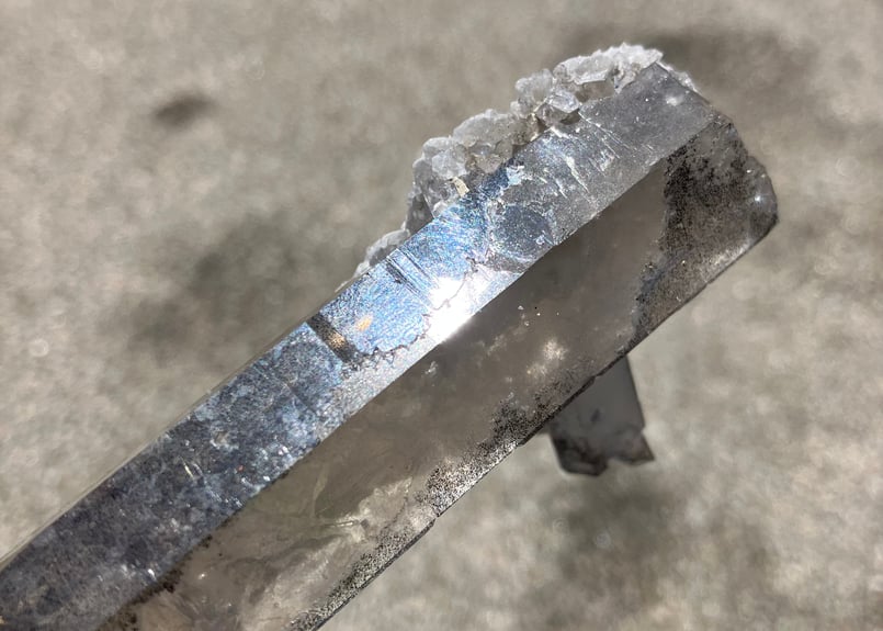 スモーキークォーツ レーザー水晶 ブラジル ディアマンティーナ産