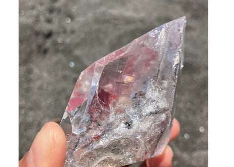 ヒマラヤン水晶　ハーフポリッシュ　A