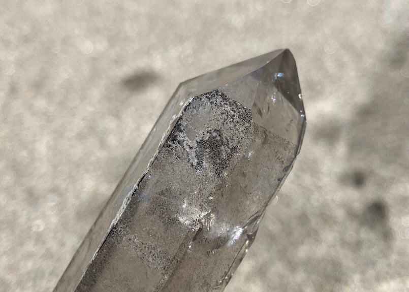 ディアマンティーナ産ライトニング水晶No1317 ディアマンティーナ産レーザー水晶 | 鉱石魔法道具と純銀アクセサリー