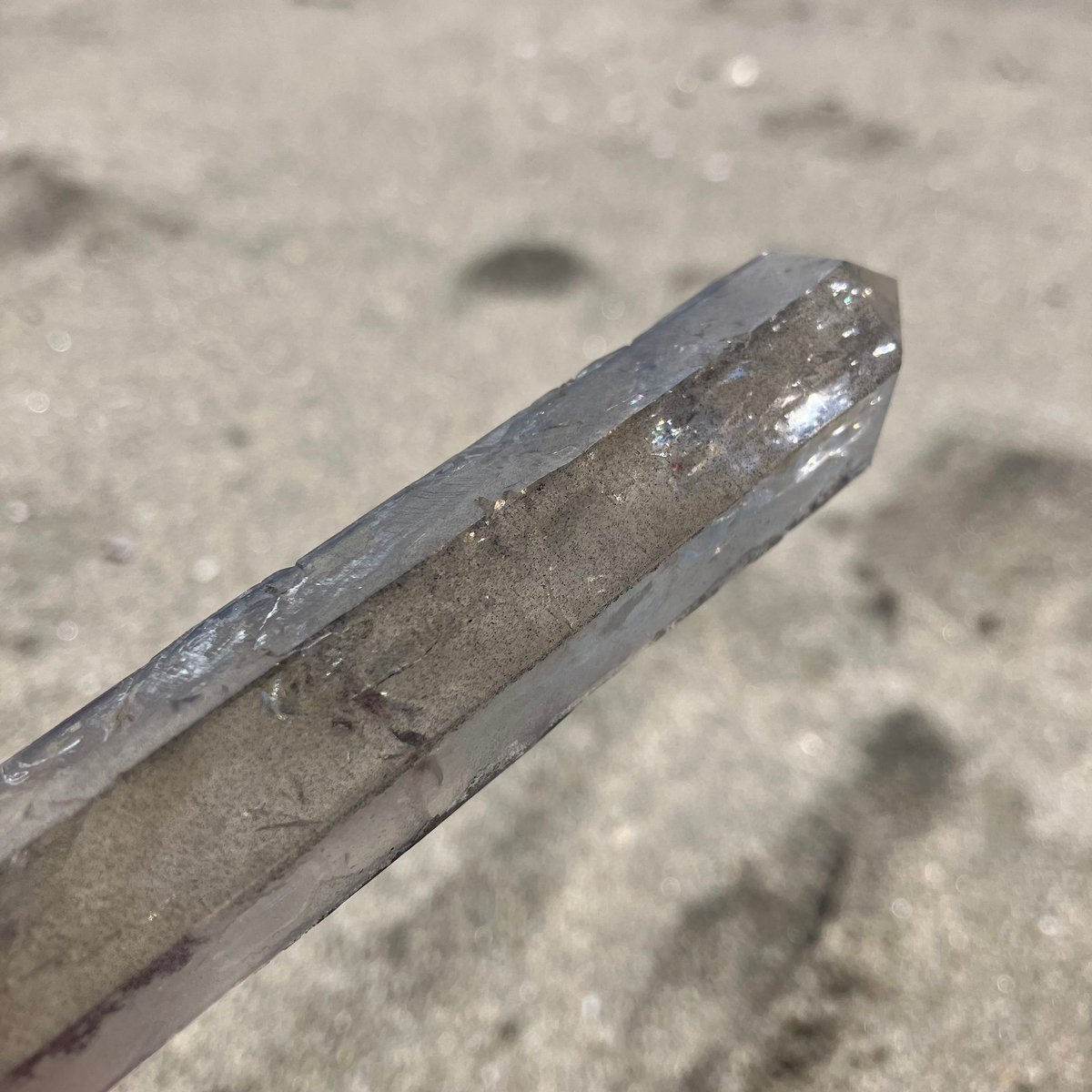 スモーキークォーツ レーザー水晶 ブラジル ディアマンティーナ産