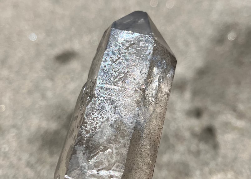 ルチレイテッドスモーキークォーツ最高品質透明度は銀河のよう‼️今だけ大特価SALE ルチレイテッドスモーキー・クォーツ最高品質透明度は銀河のよう