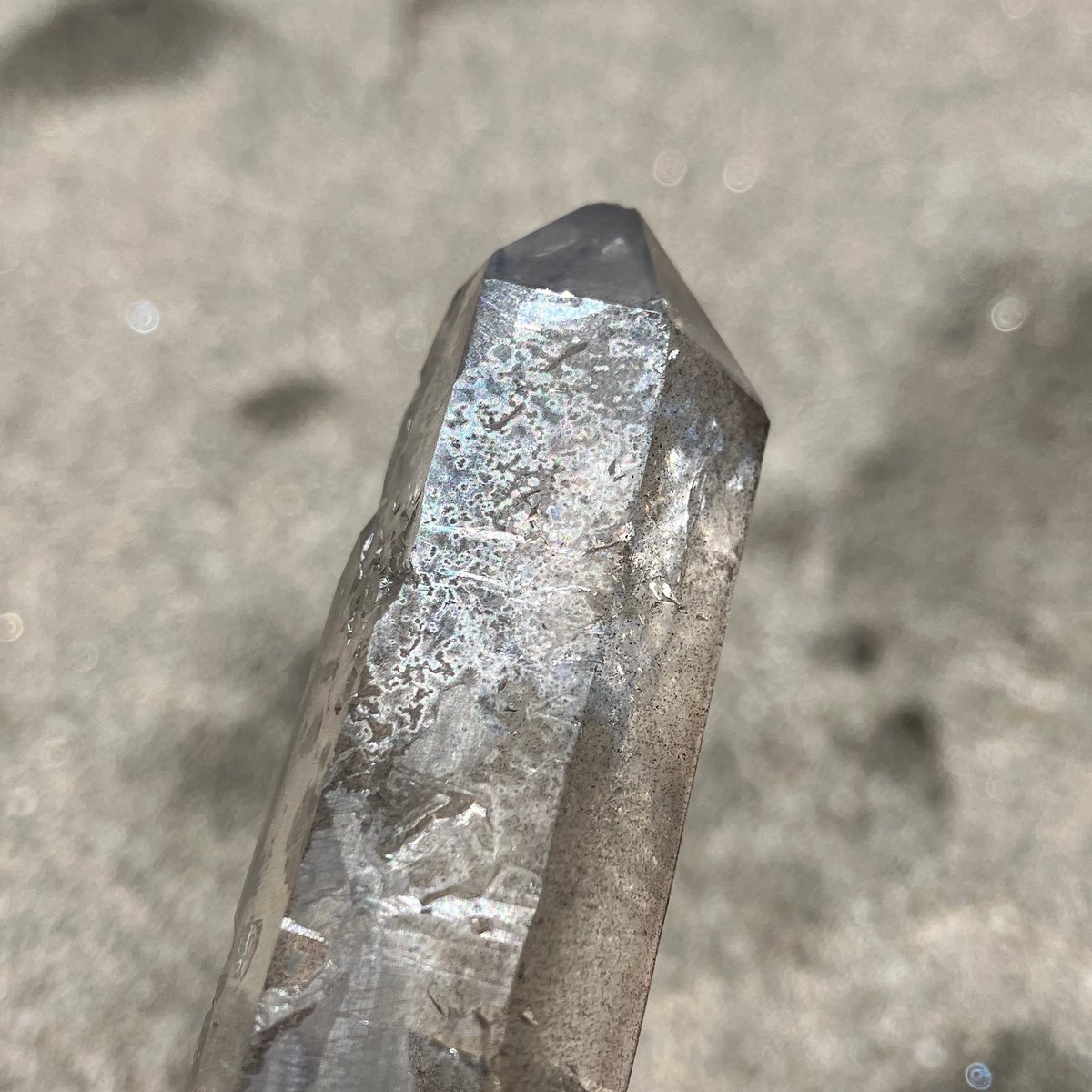 スモーキークォーツ レーザー水晶 ブラジル ディアマンティーナ産