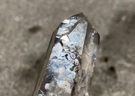 スモーキークォーツ レーザー水晶 ブラジル ディアマンティーナ産