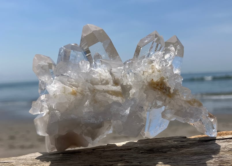 クリアクォーツ クラスター クリアクォーツ クラスター 天然石