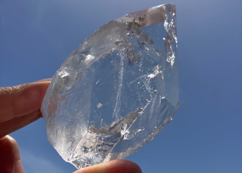 ヒマラヤン水晶 ハーフポリッシュ B | mira Earth