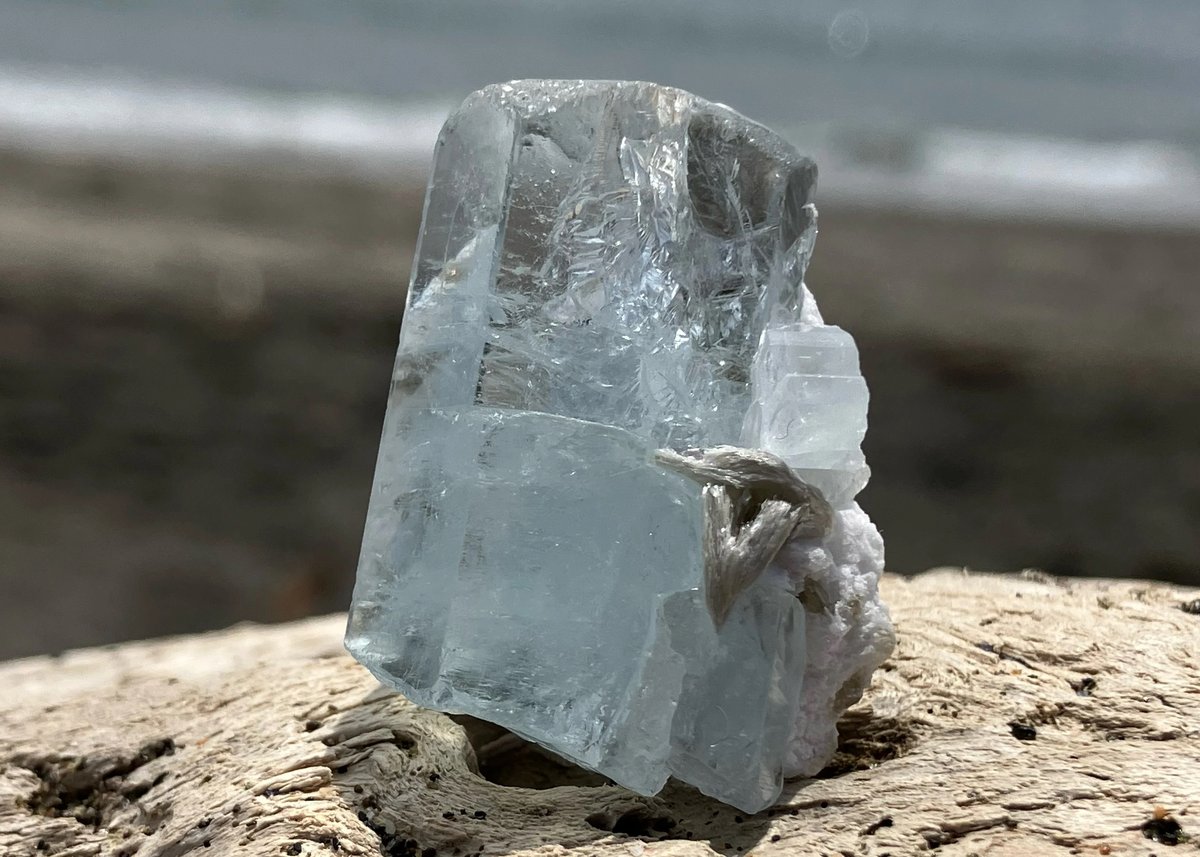 アクアマリン＆モスコバイト 18.7g パキスタン産 | mira Earth