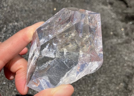 ヒマラヤン水晶　ハーフポリッシュ　A