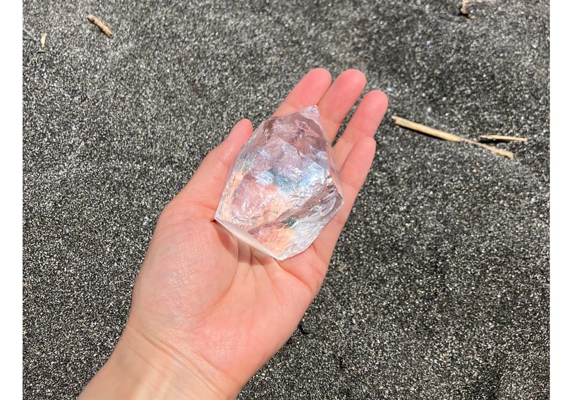 ヒマラヤン水晶 ハーフポリッシュ B | mira Earth