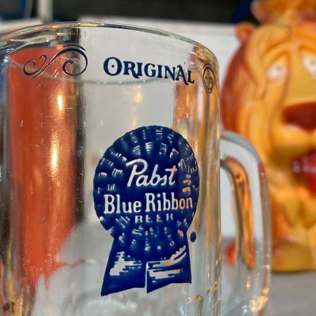 Pabst Blue Ribbon　ジョッキグラス　16-437
