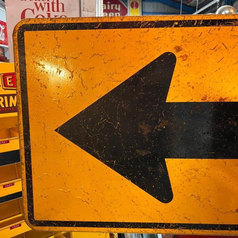 矢印 ロードサイン 道路標識 大型 (14)349 | BigBear Online Store 矢印 ロードサイン 道路標識 大型 (14)349 | BigBear Online Store