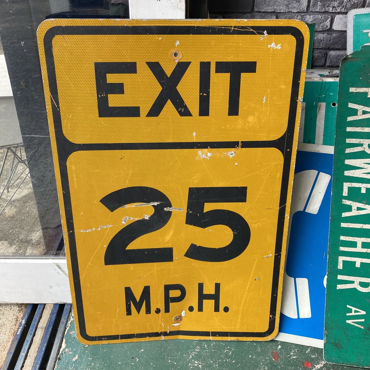 ヴィンテージ ロードサイン 道路標識 16-319-31 | BigBear Online S