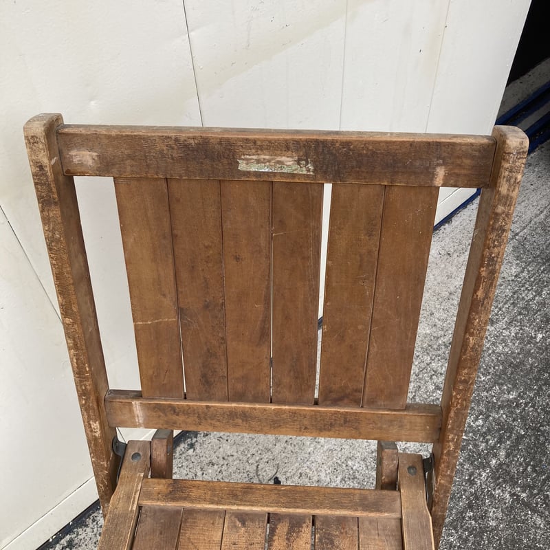 ヴィンテージ 木製 フォールディングチェア 15-302-3 | BigBear Online