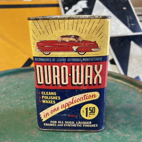 DURO-WAX　ヴィンテージ　ワックス缶　16-2-35